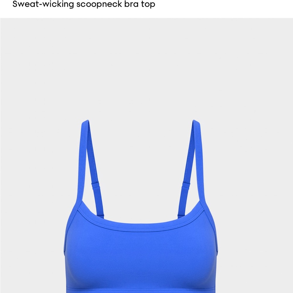 Aritzia Tumbler Bra Top in Jazz Blue
